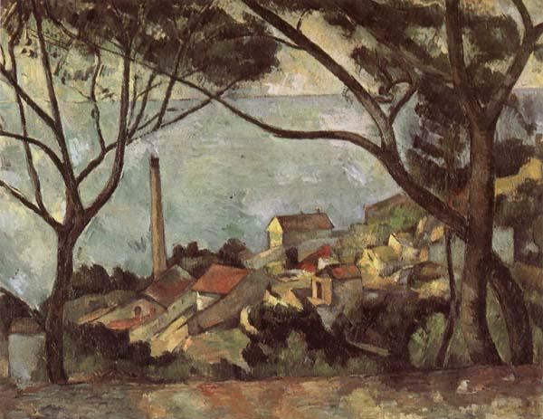 Paul Cezanne La Mer a l'Estaque oil painting picture